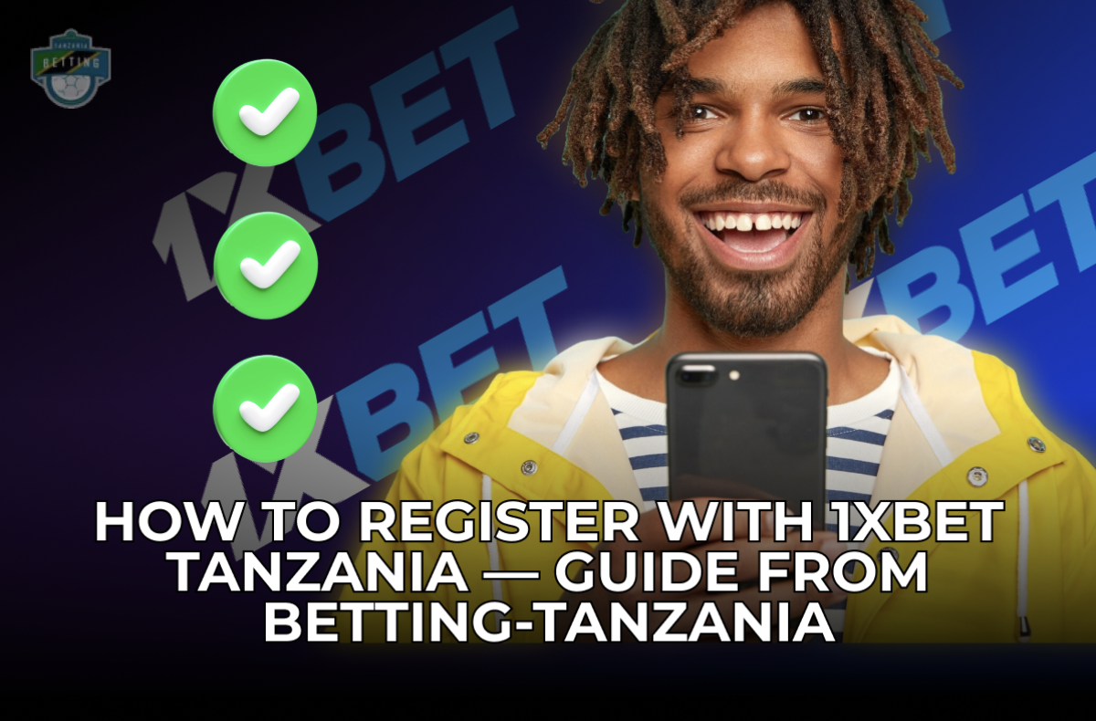 Register With 1xbet Tanzania