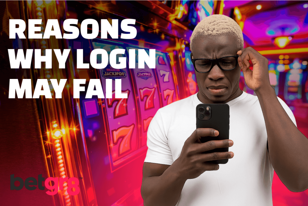 betgr8 Reasons why Login May Fail